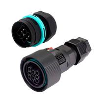 Conector 8 Vias Par Para Painel - Techno Thb.405 - Kit Com 5