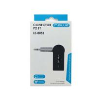 Conector Adaptador Bluetooth sem Fio P2 LE-805B IT-BLUE Conector Adaptador Bluetooth sem Fio P2 LE-805B IT-BLUE