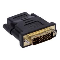 Conector Adaptador Dvi X Hdmi Fêmea 24+1 Banhado