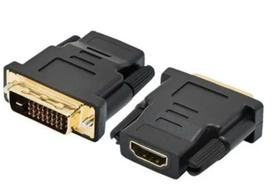 Conector Adaptador Dvi X Hdmi Fêmea 24+1 Banhado