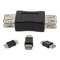 Conector Adaptador Emenda Usb A Fêmea X Usb A Fêmea 2.0 - ROXLINE Conector Adaptador Emenda Usb A Fêmea X Usb A Fêmea 2.0 - ROXLINE