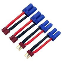 Conector Adaptador T-Plug para Bateria EC5 Macho/Fêmea - RC Lipo