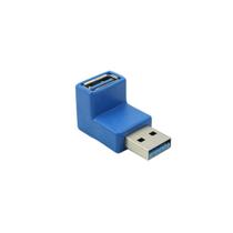 Conector Adaptador USB 3.1 Fêmea Macho Ângulo 90 Graus Para PC Notebook 003-9001 - 5