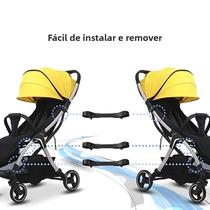 Conector Ajustável Para Carrinho De Bebê Gêmeos, Juntas Universais Para Gêmeos Triplos E Quádruplos,