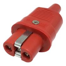 Conector Alta Temp. 35A Fêmea 600V (L192) - Silicone Vermelho