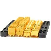 Conector Amass XT60H Bullet 10 pares de peças RC banhadas a ouro
