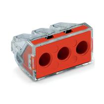Conector Automático 773-173 Até 6MM 3 Polos - Wago Conector Automático 773-173 Até 6MM 3 Polos - Wago