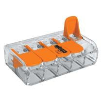 Conector Automático Pentapolar 221-615 Transparente 15 Unidades Wago
