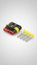 Conector Automotivo 4 Vias Selado 10 Peças Conector Automotivo 4 Vias Selado 10 Peças