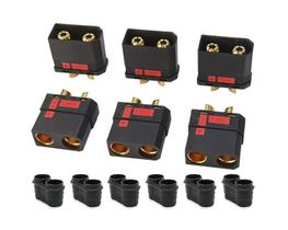 Conector BABUVYA Qs8-S Macho e Fêmea - Alta Corrente 110A