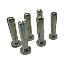 Conector Banana Plug Banhado a Ouro Para Bateria RC Macho 4.5mm Alta Condutividade Durável 2/6 Peças Conector Banana Plug Banhado a Ouro Para Bateria RC Macho 4.5mm Alta Condutividade Durável 2/6 Peças