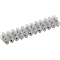 Conector Barra Brasfort Plastico 12 Polos 10Mm 8458 - Kit C/10