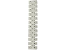 Conector Barra Múltiplo Para Fio 2.5mm² 450v 24 A Antichama Tramontina 12 Bornes 12cm Conector Barra Múltiplo Para Fio 2.5mm² 450v 24 A Antichama Tramontina 12 Bornes 12cm