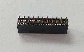 Conector Barra Pin 2x11 22p Femea - Kit Com 10 Peças