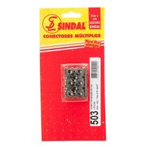 Conector Barra Sindal Baquelite 16/503 Cartelado Ski.0503.Bq.P Conector Barra Sindal Baquelite 16/503 Cartelado Ski.0503.Bq.P