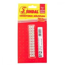 Conector Barra Sindal Plastico 4/812 Carttelado Ski.0812.Pe.B