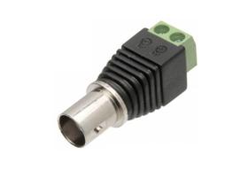 Conector Bnc Fêmea C/ Borne Kit 100 Unidades