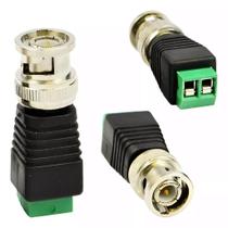 Conector Bnc Macho Borne Cftv Câmera P/ Cabo Câmera Kit 10