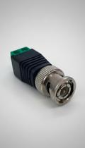 Conector BNC Macho Borne Parafuso CFTV 10 Unidades
