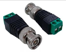 Conector Bnc Macho Borne Parafuso P/ Camera De Cftv