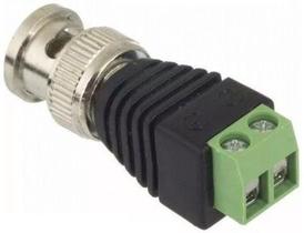 Conector Bnc Macho C/ Borne Kit 100 Uni Conector Bnc Macho C/ Borne Kit 100 Uni