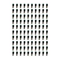 Conector bnc macho c/ borne pct c/100 Conector bnc macho c/ borne pct c/100
