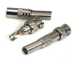 Conector Bnc Macho Com Mola E Parafuso Conector Bnc Macho Com Mola E Parafuso