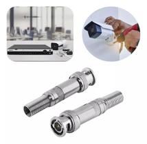 Conector Bnc Macho Com Mola Para Cftv Intelbras 10 Unidades Conector Bnc Macho Com Mola Para Cftv Intelbras 10 Unidades