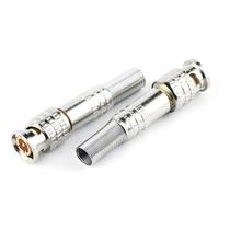 Conector Bnc Mola 4mm Parafuso Para Cftv Camera Unidade