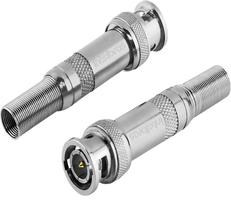 Conector BNC Mola CONEX 1000 BNC MOLA Para CFTV Intelbras