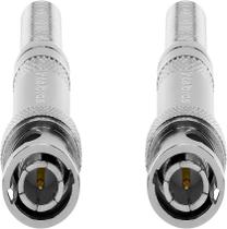 Conector Bnc Mola Conex 1000 Intelbras Pacote 50 Unidades