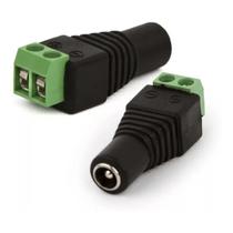 Conector Bnc P4 Femea Borne Camera Cftv 5,5*2,5mm Unidade Conector Bnc P4 Femea Borne Camera Cftv 5,5*2,5mm Unidade