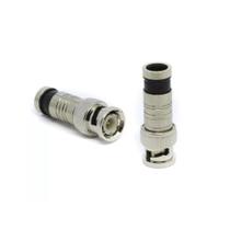 Conector Bnc Rg6 Compressao - PC / 10 Conector Bnc Rg6 Compressao - PC / 10