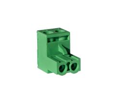 Conector Borne 5,08mm Femea 2vias 90 Akz950-02 Kit 50 Peças