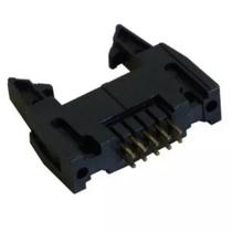 Conector Box Header Macho, De 10 Vias, M P/Pci 180G C/Trava