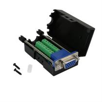 Conector Breakout Board TwinkleBay D-SUB DB15 fêmea com estojo Conector Breakout Board TwinkleBay D-SUB DB15 fêmea com estojo