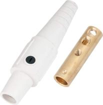 Conector Cabo AVB 2/0-4/0 Branco Feminino 600V/400A 1P1W