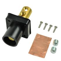 Conector Cam Lock Macho Painel Preto