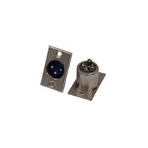 Conector Canon Macho Para Painel - STAR CABLE