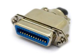 Conector Centronics Fêmea Solda Fio DS1078-24FOL com Capa Metálica - 24 Vias - Connfly