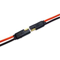 Conector Chicote 2 Vias Reforçado Fio 4mm