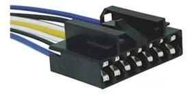 Conector Chicote Da Lanterna Traseira Uno Mille 2005 A 2013