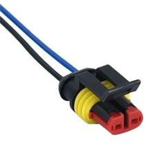 Conector Chicote Flauta Superseal Gnv 2 Vias Femea 5 Peças