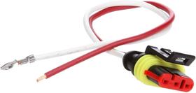 Conector Chicote Lanterna Led Lateral Carreta 2 Vias