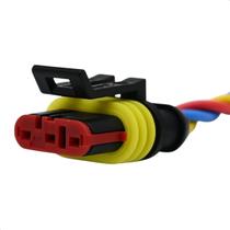 Conector Chicote Plug Bobina Ignição 3 Fios Gm Corsa