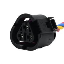 Conector Chicote Plug Do Cebolão Radiador A3 Bora Golf Polo Conector Chicote Plug Do Cebolão Radiador A3 Bora Golf Polo