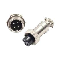 Conector Circular De Aviação GX12 Macho E Fêmea, Plugue De Soquete 2P 3P 4P 5P 6P 7P Para Painel De
