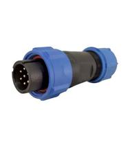 Conector circular sp1311 femea pendente 7 pinos ip68 sibratec