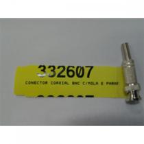 Conector Coaxial Bnc Com Mola Parafuso 1096 - Kit C/10 Conector Coaxial Bnc Com Mola Parafuso 1096 - Kit C/10