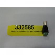 Conector Coaxial Femea Bnc Borne Femea 1099 - Kit C/10 Conector Coaxial Femea Bnc Borne Femea 1099 - Kit C/10